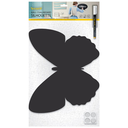Securit® Wandkreidetafel Silhouette Schmetterling, 36x31cm - Wandtafel - Speedjust Schweiz