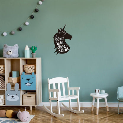 Securit® Wandkreidetafel Silhouette Unicorn, 30x49cm - Wandtafel - Speedjust Schweiz