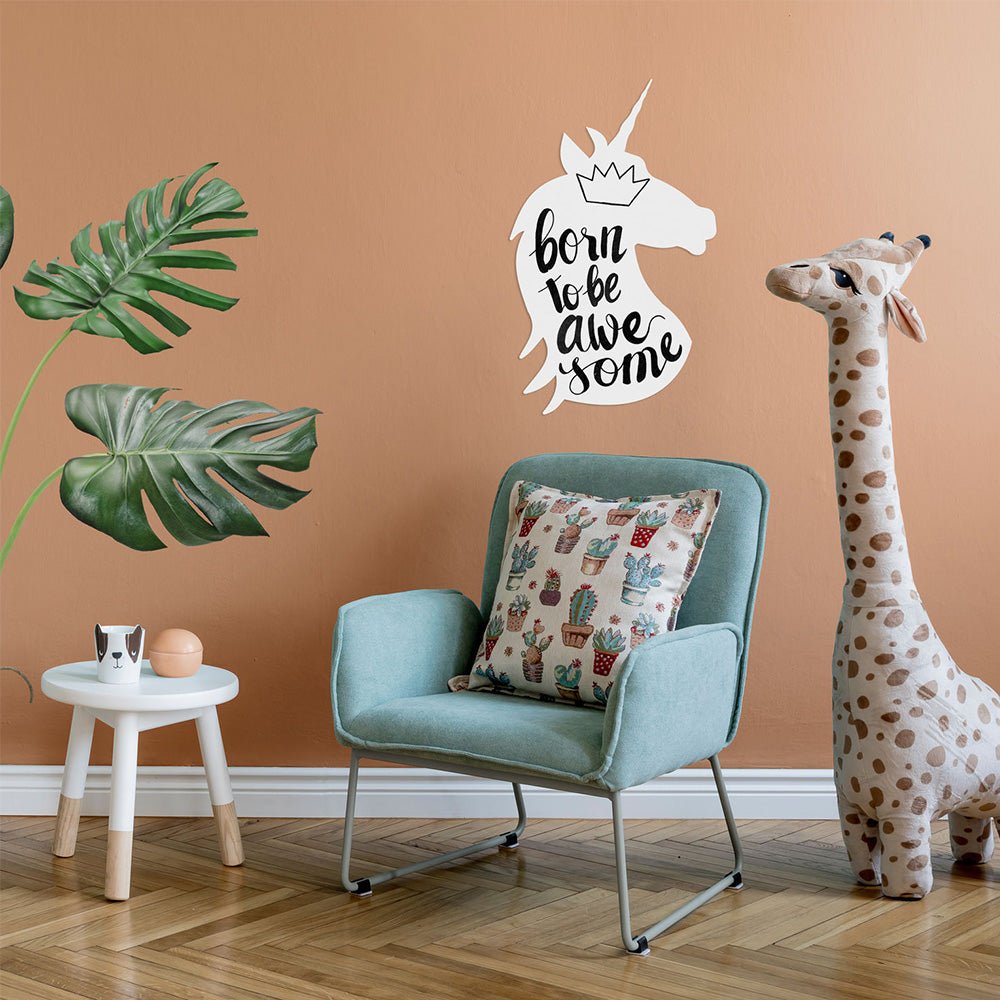 Securit® Wandkreidetafel Silhouette, Unicorn Weiss, 30x49cm - Wandtafel - Speedjust Schweiz