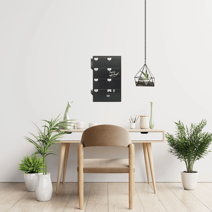 Securit® Wandkreidetafel Silhouette Wochenplaner, 30x50cm - Wandtafel - Speedjust Schweiz
