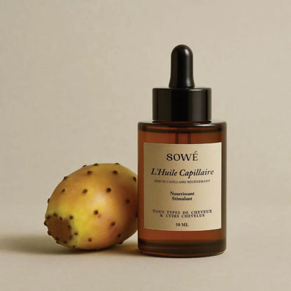 L'Huile Capillaire BIO pressée à froid - Soin cheveux nourrissant et stimulant - SOWÉ