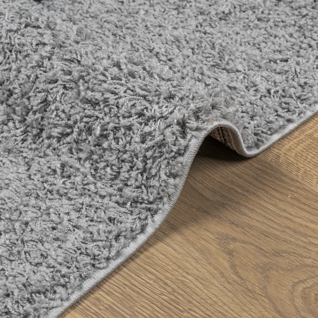Shaggy - Teppich PAMPLONA Hochflor Modern Grau 80x250 cm - Speedjust Schweiz