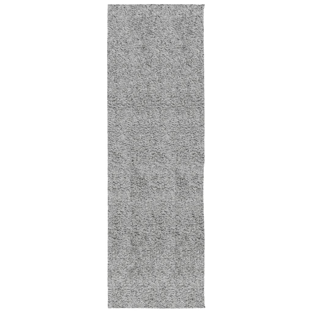 Shaggy - Teppich PAMPLONA Hochflor Modern Grau 80x250 cm - Speedjust Schweiz