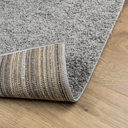 Shaggy - Teppich PAMPLONA Hochflor Modern Grau 80x250 cm - Speedjust Schweiz