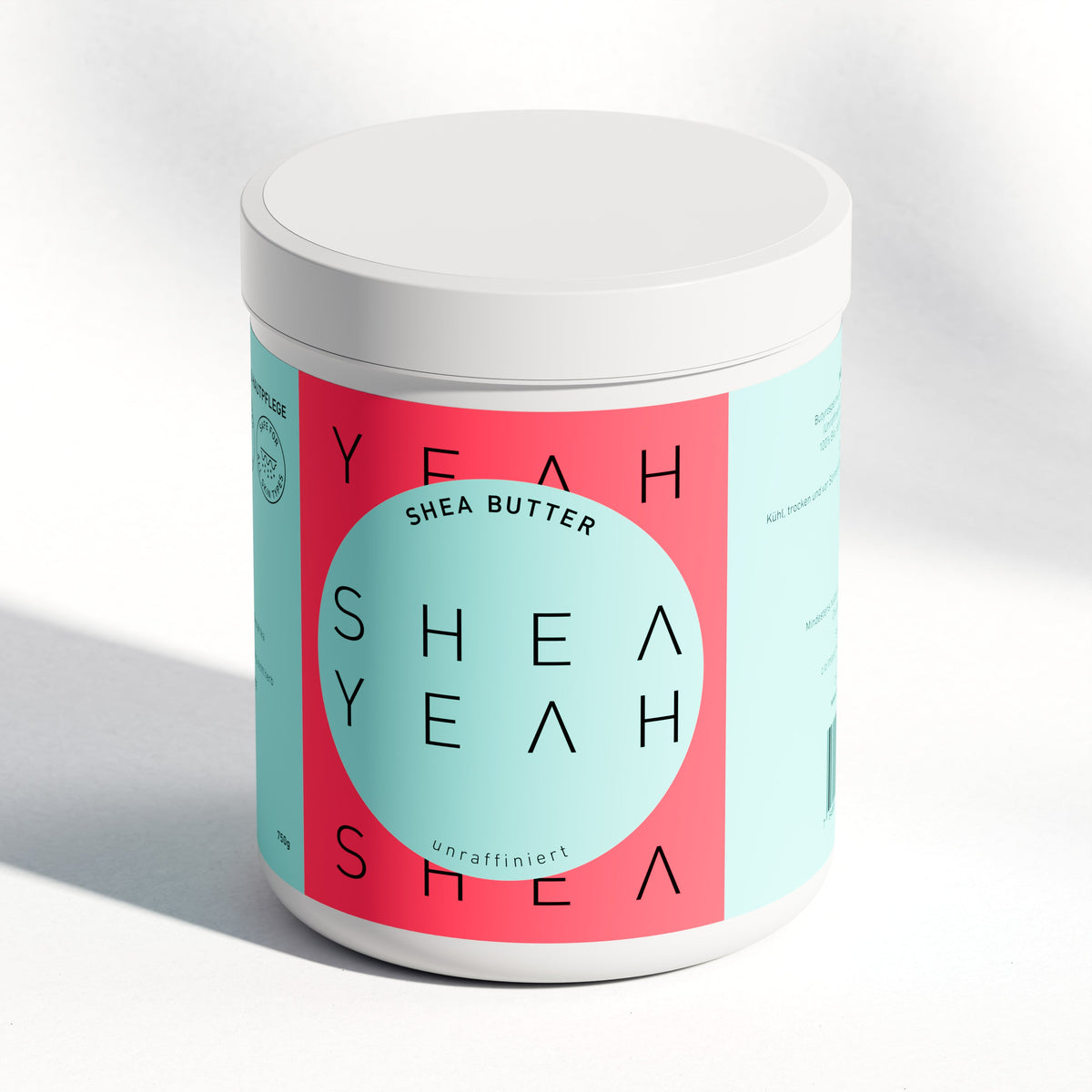 Pure Sheabutter DIY in Glas | Kunststoff 750g