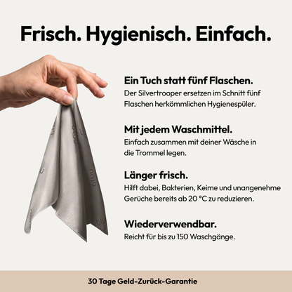 Hygiene Silbertuch - Silvertrooper