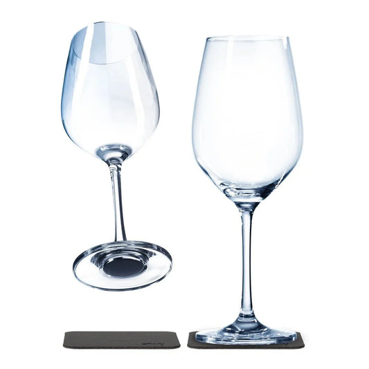 Silwy Magnet-Kristallgläser WEIN 2er-Set