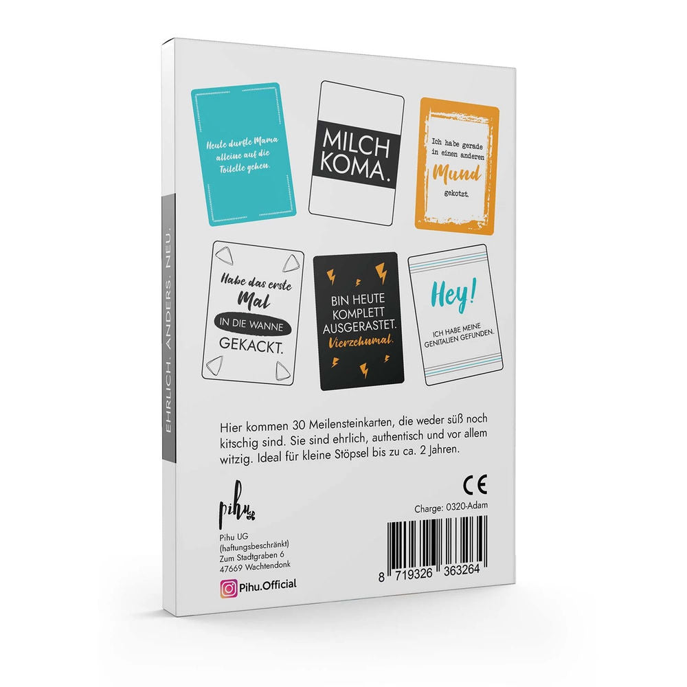 Meilensteinkarten Baby