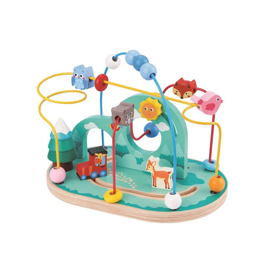 Circuito di abilità motorie nella foresta