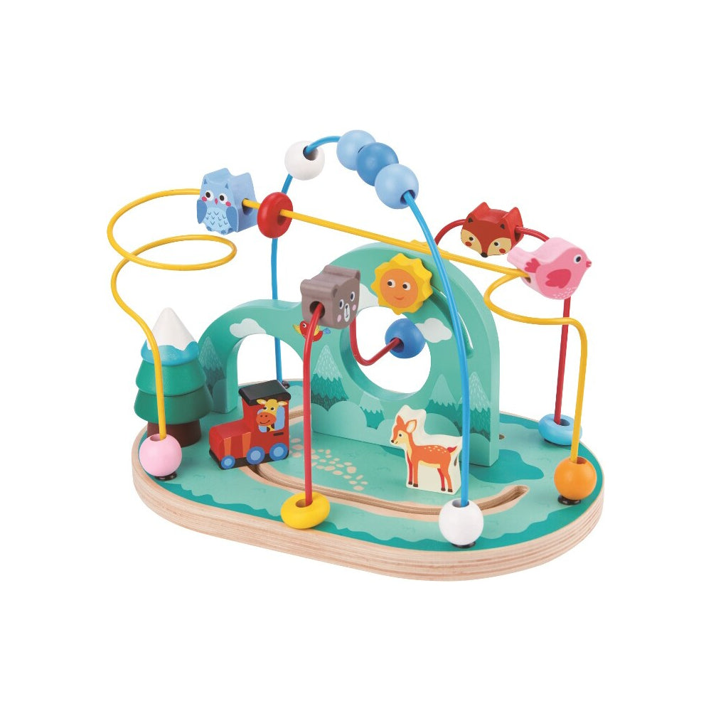 Circuito di abilità motorie nella foresta