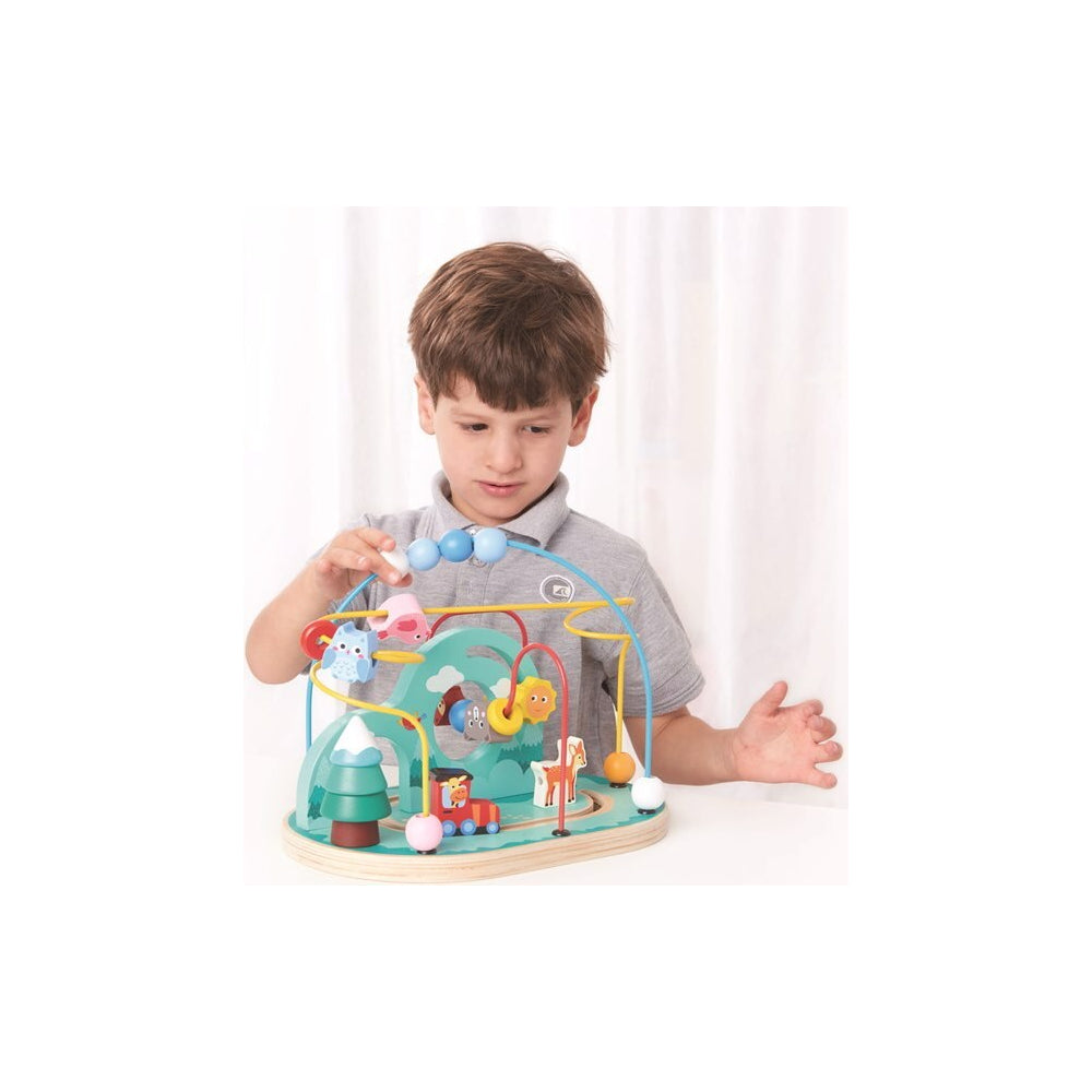 Circuito di abilità motorie nella foresta