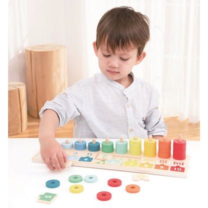 Zähl - und Zuordnungsbrett