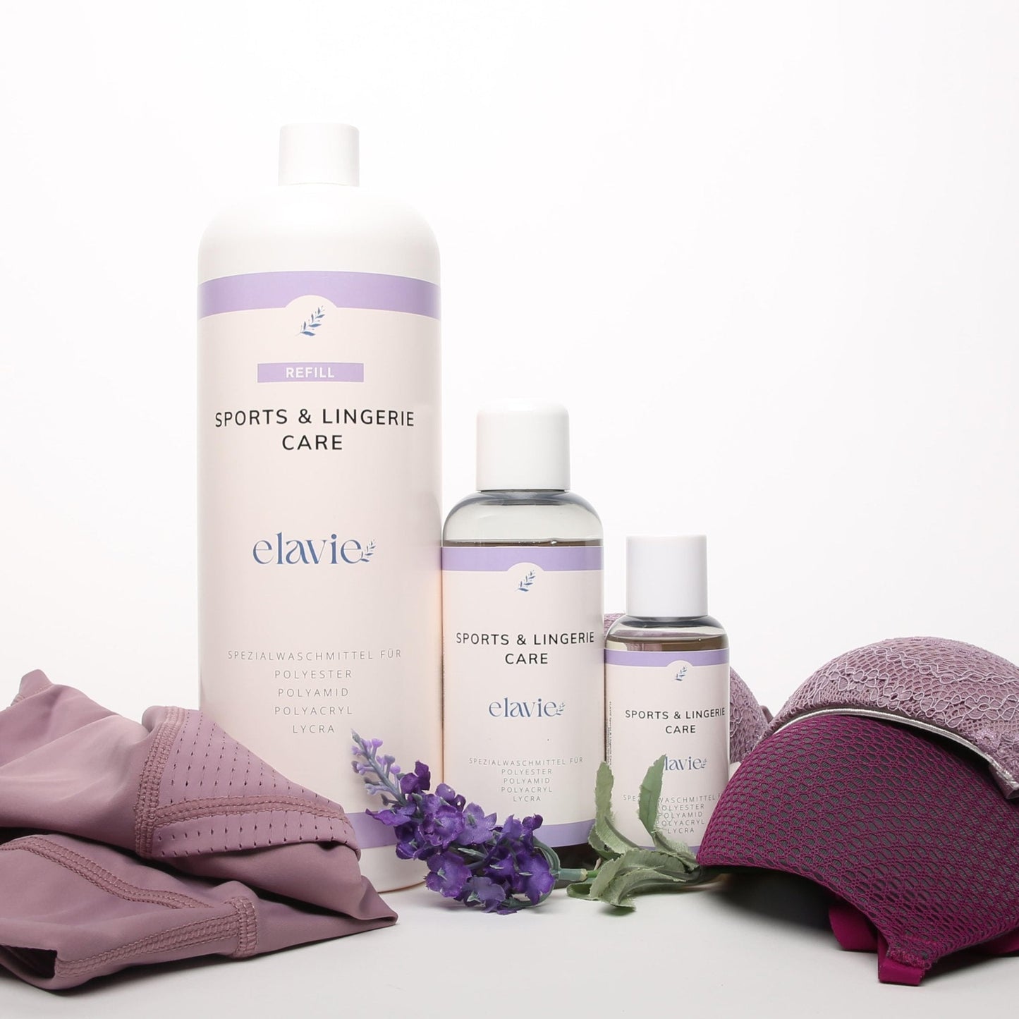 Waschmittel für Synthetics & Elastisches | hautfreundlich & biologisch abbaubar