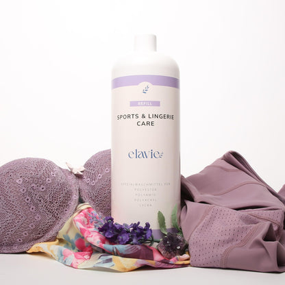 Waschmittel für Synthetics & Elastisches | hautfreundlich & biologisch abbaubar