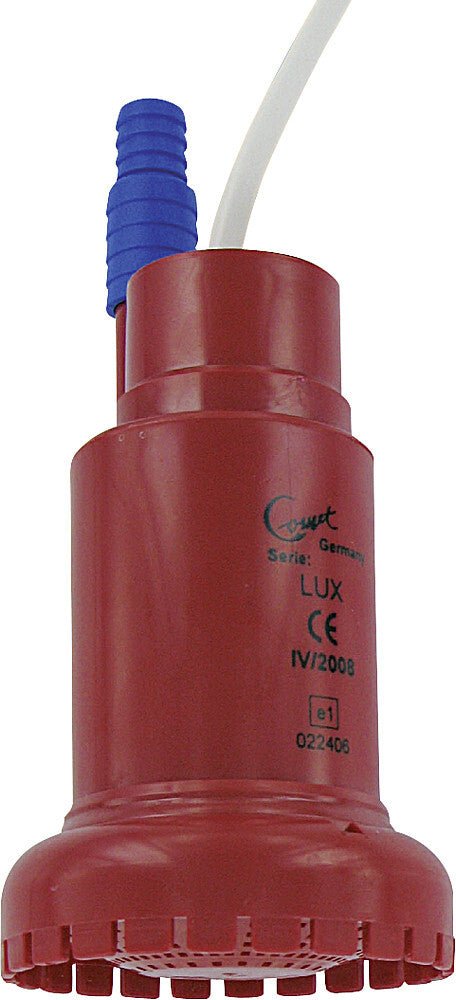 Tauchpumpe Comet Lux15 l/min 12V zusätzl. Siebund autom. Entlüftung passend für Dethleffs