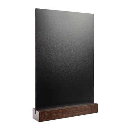 Tischkreidetafel Aufsteller mit Holzsockel - Tischaufsteller / Tags - Speedjust Schweiz