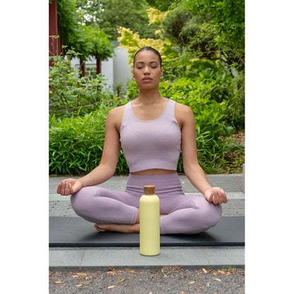 Trinkflasche Edelstahl Wood Edition