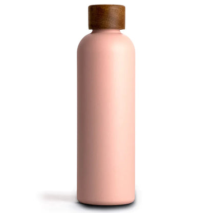 Trinkflasche Edelstahl Wood Edition