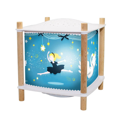 Magisches Nachtlicht mit Musik, Ballerina