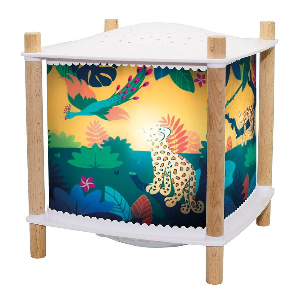 Magisches Nachtlicht mit Musik, Savanne