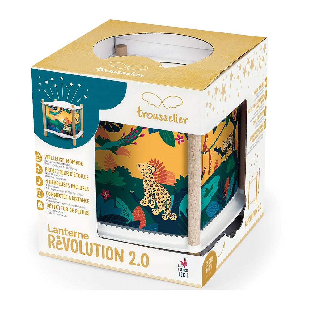 Magisches Nachtlicht mit Musik, Savanne