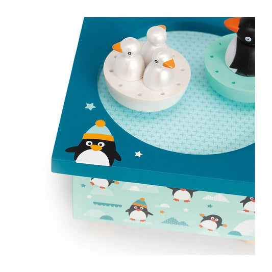 Spieluhr mit tanzenden Pinguine, magnetisch