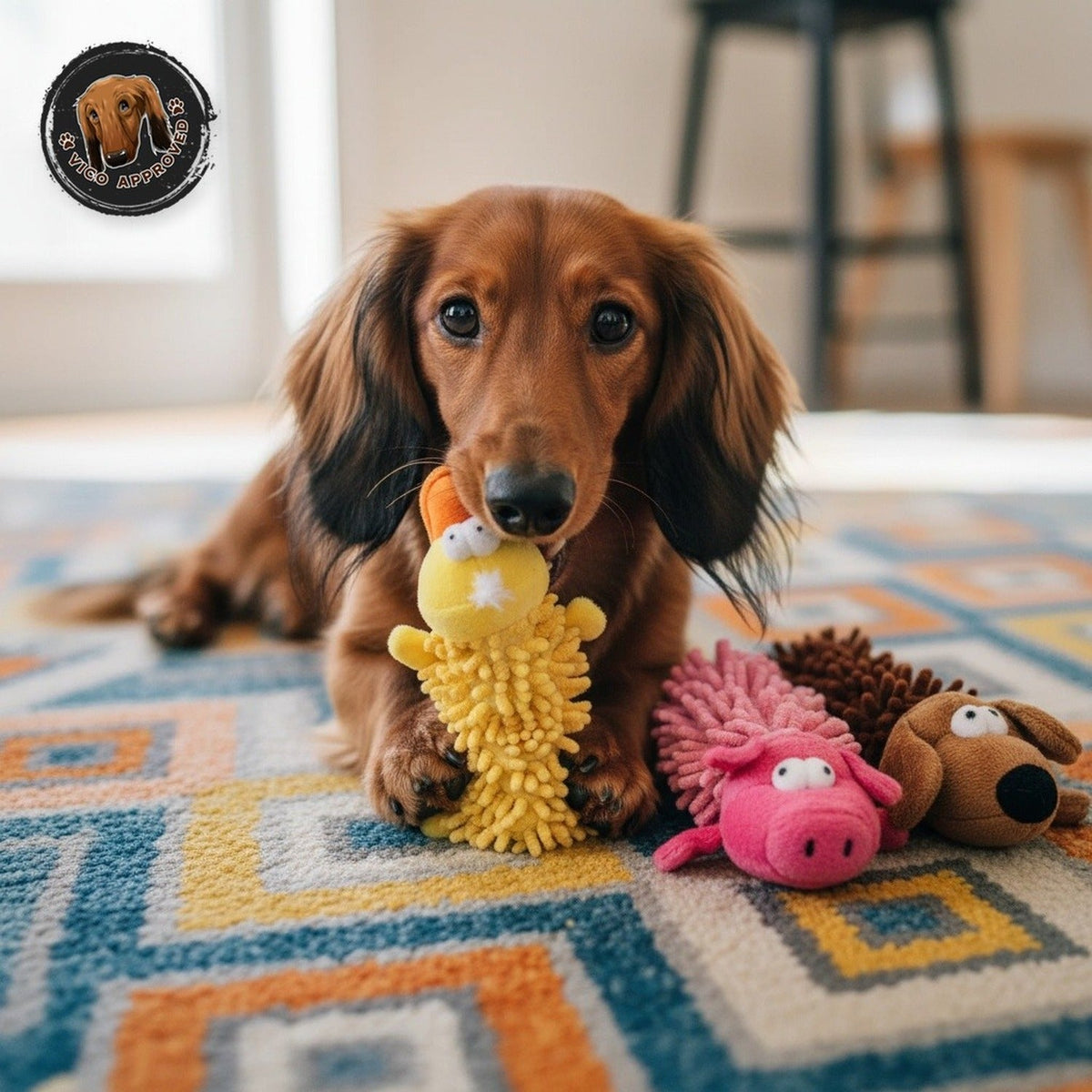 SqueakyFriends - Quietsch-Plüschtiere für Hunde