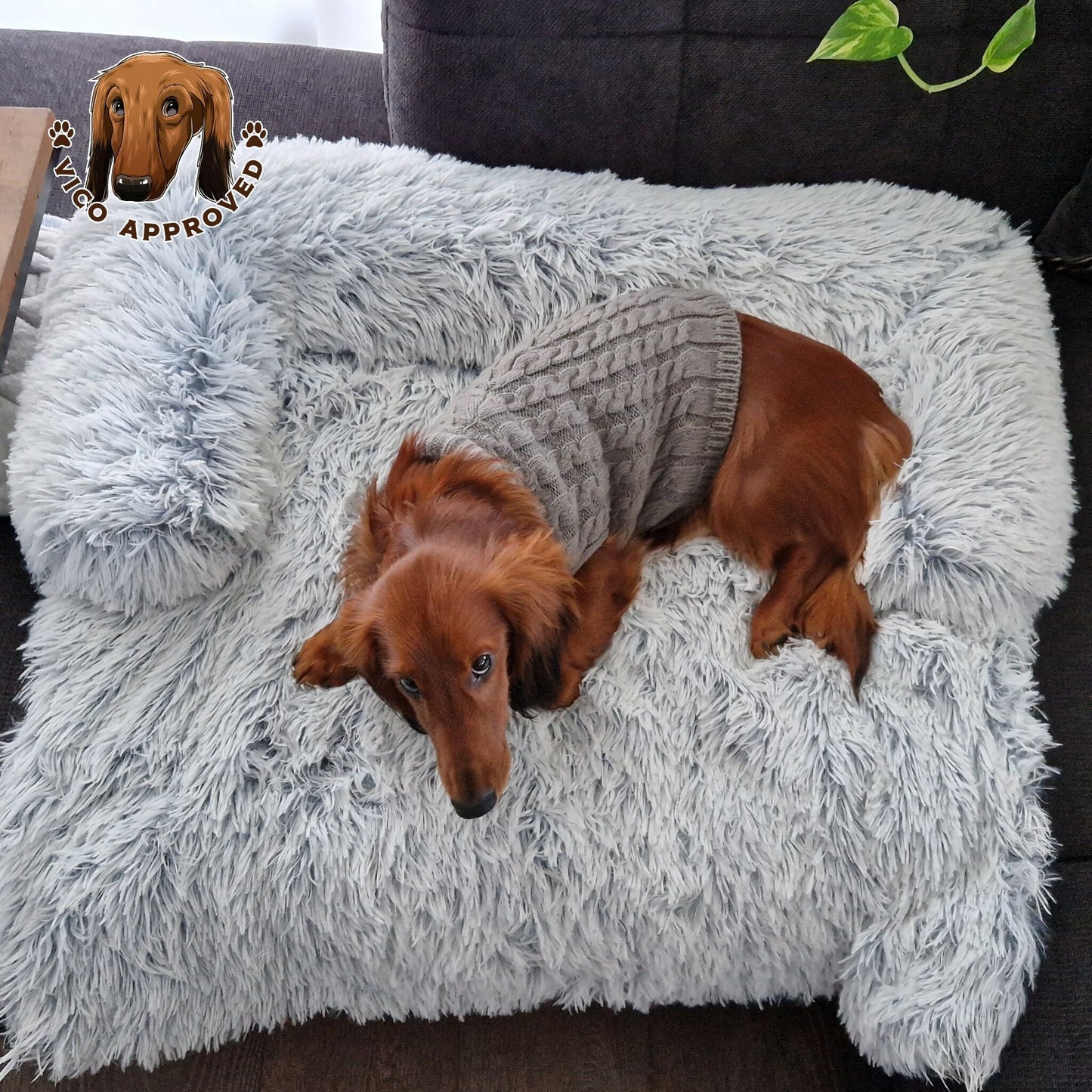 CozyNest Deluxe Hundebettmatte