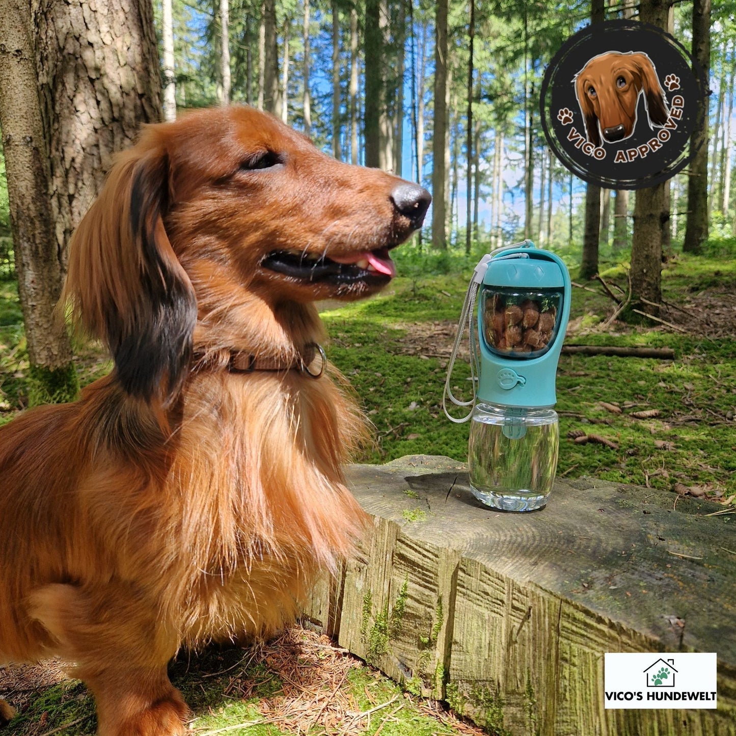 HydroPup 2 - Tragbare Kombiflasche
