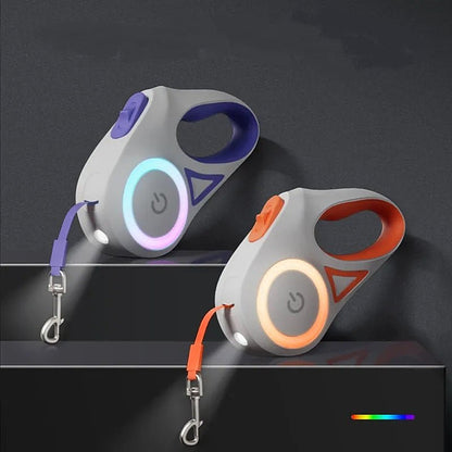 LED GlowDog Flexileine