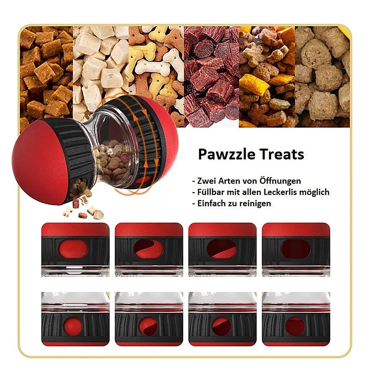 Pawzzle Treats - Die Herausforderung für schlaue Hunde