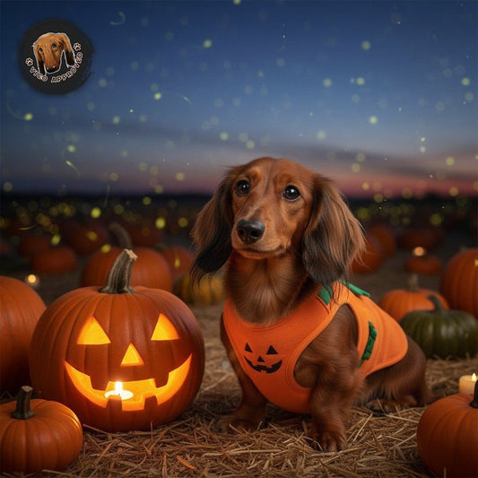 PumpkinPaws - Kürbiskostüm für Hunde