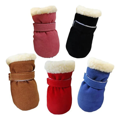SnowStep - Winterstiefel für Hunde (4er-Set)