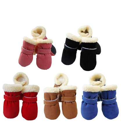 SnowStep - Winterstiefel für Hunde (4er-Set)