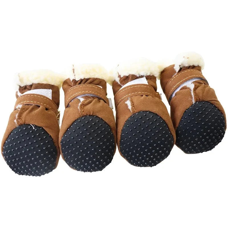 SnowStep - Winterstiefel für Hunde (4er-Set)