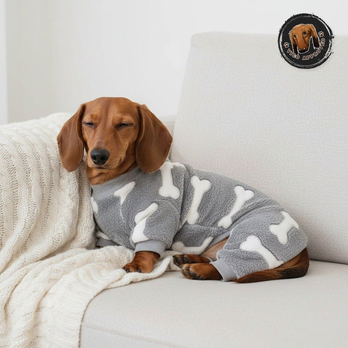 SnugPaws - Winterpyjama für Hunde