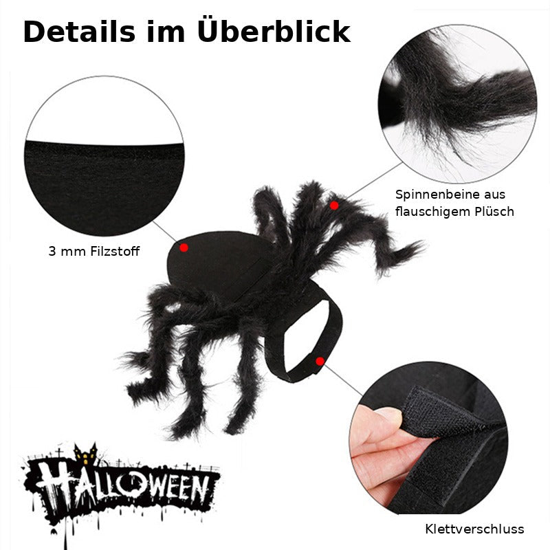 SpookySpider - Spinnenkostüm für Hunde
