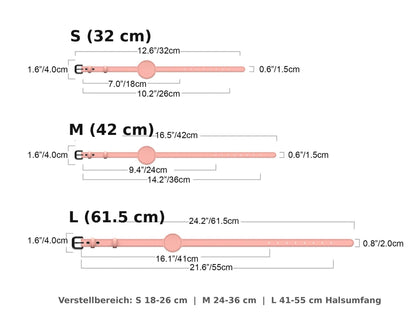 VicoTrack AirTag-Halsband mit Gravur (personalisierbar)