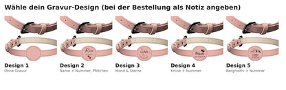 VicoTrack AirTag-Halsband mit Gravur (personalisierbar)