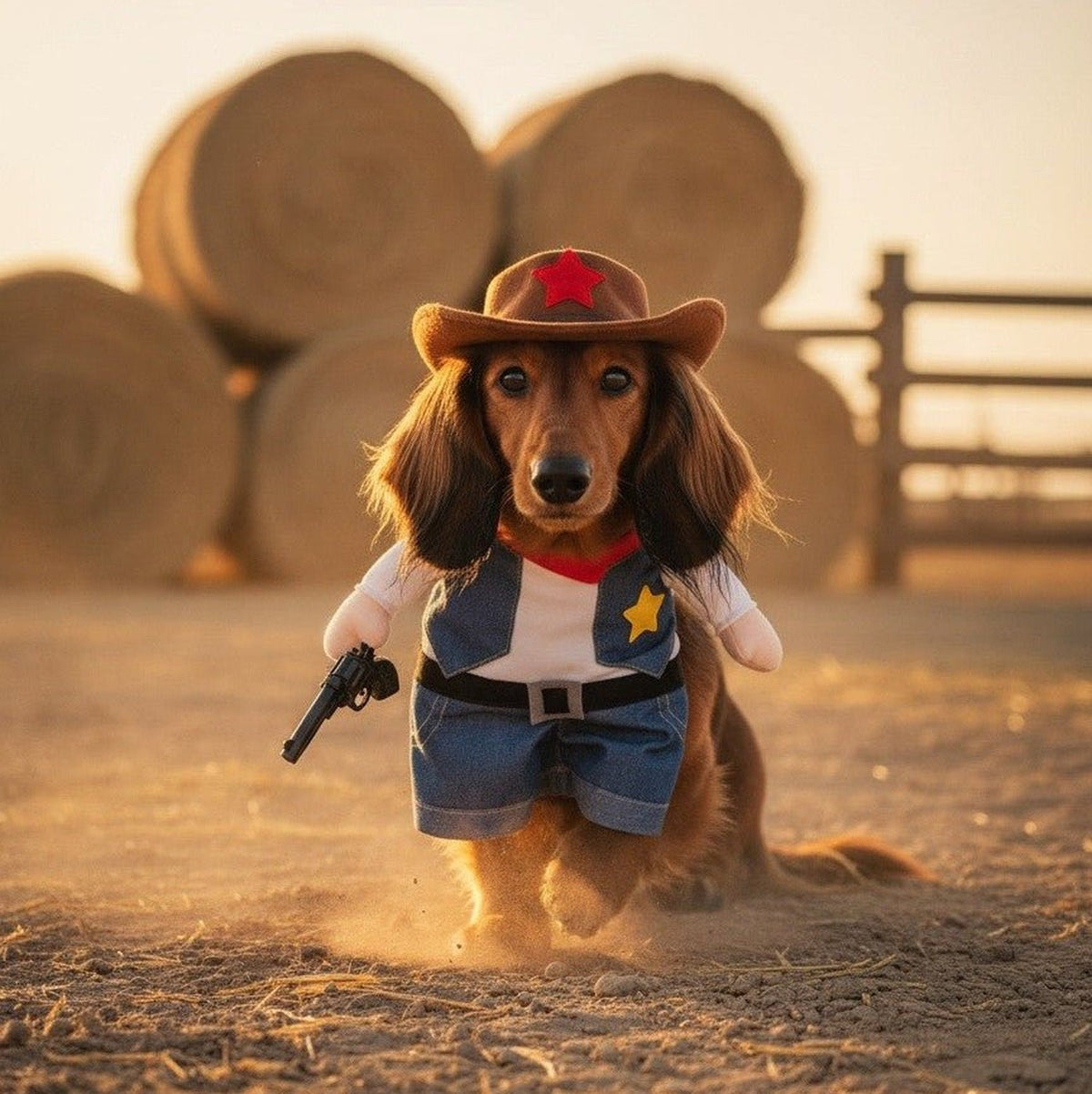 WildWest - Cowboy-Kostüm für Hunde