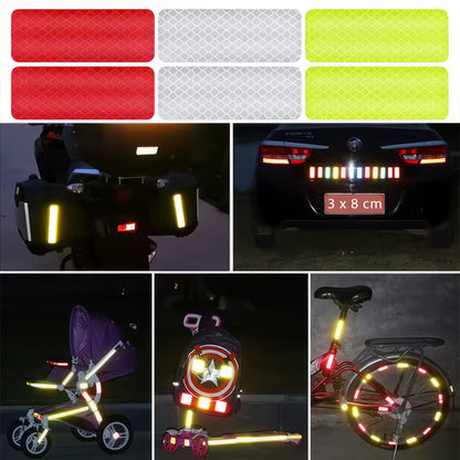 VisiX Reflektierende Aufkleber, 10er-Set