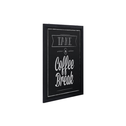 Wandkreidetafel Magnetisch mit Holzrahmen - Wandtafel - Speedjust Schweiz