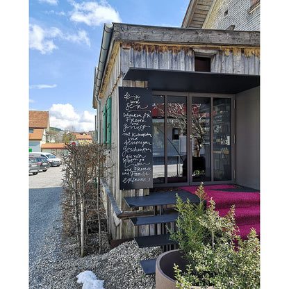 Wandkreidetafel nach Mass, ohne Rahmen, Outdoor