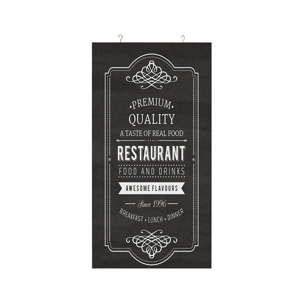 Wandkreidetafel ohne Rahmen, Indoor - Wandtafel - Speedjust Schweiz