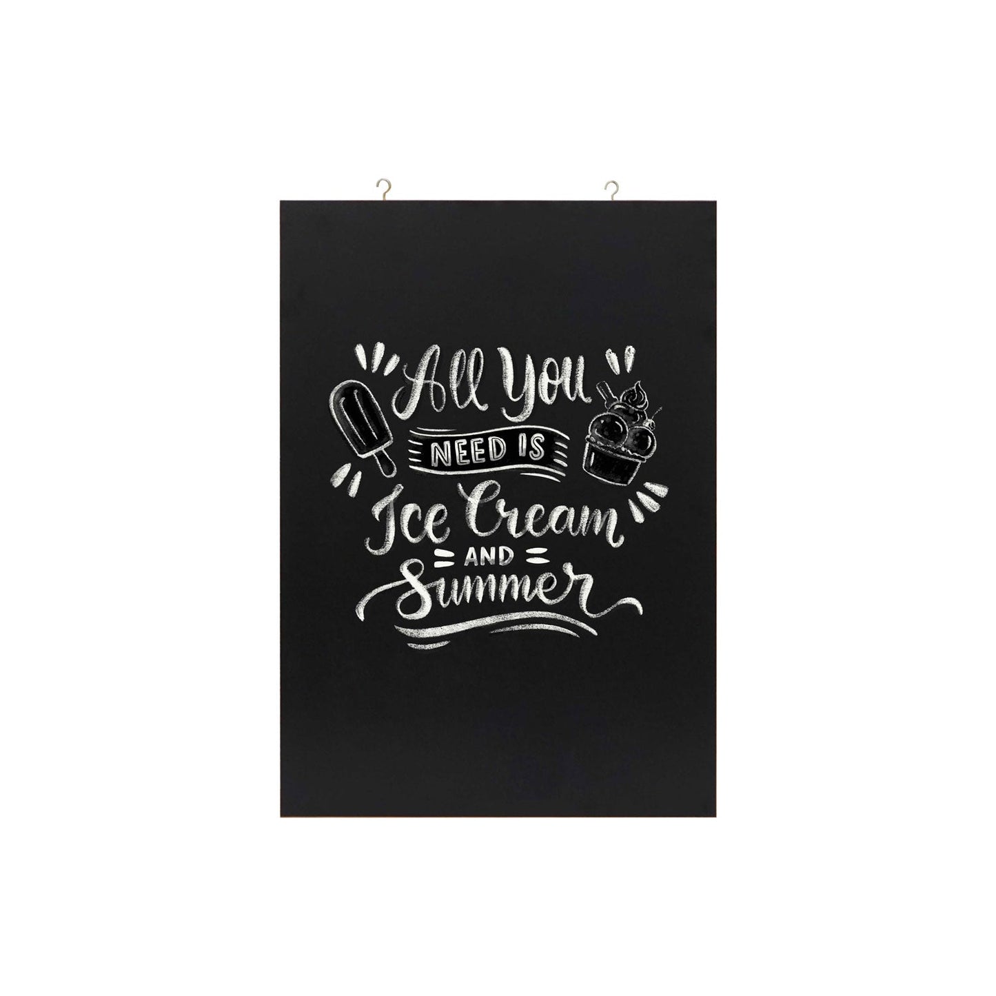 Wandkreidetafel ohne Rahmen, Indoor - Wandtafel - Speedjust Schweiz