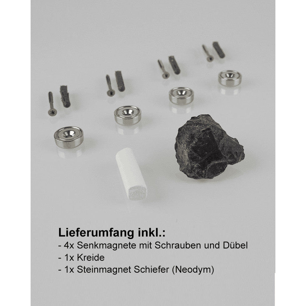 Magnetische Echt-Schiefertafel nach Mass – verschiedene Farben