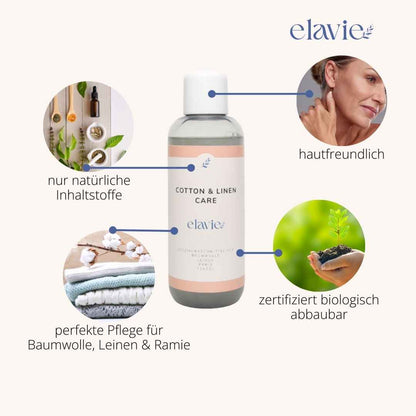 Waschmittel für Baumwolle & Leinen | hautfreundlich & biologisch abbaubar