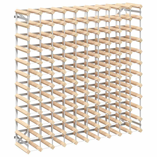 Weinregal für 120 Flaschen Massivholz Kiefer - Speedjust Schweiz