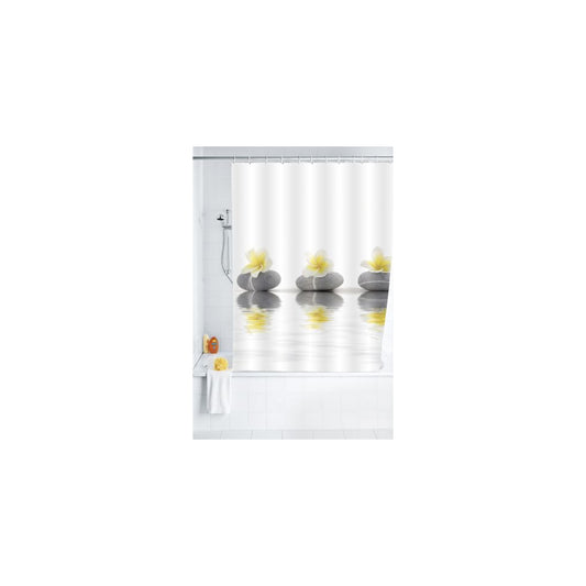 Duschvorhang Stones w. Flowers