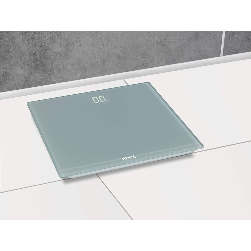 Personenwaage LED, grau